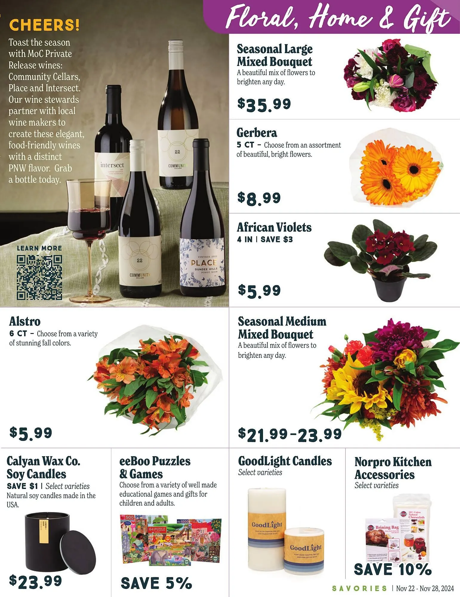 Weekly ad Market of Choice ad from November 22 to November 28 2024 - Page 5