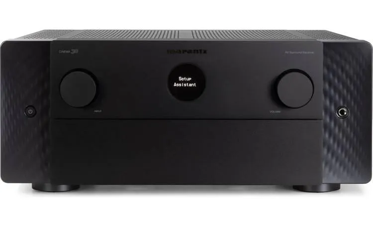 Marantz Cinema 30 11.4-channel home theater receiver with Dolby Atmos®, Bluetooth®, Apple AirPlay® 2, and Amazon Alexa compatibility (Black)