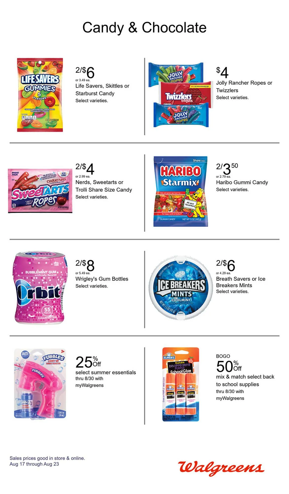 Weekly ad Walgreens Weekly Ad from August 17 to August 23 2025 - Page 47