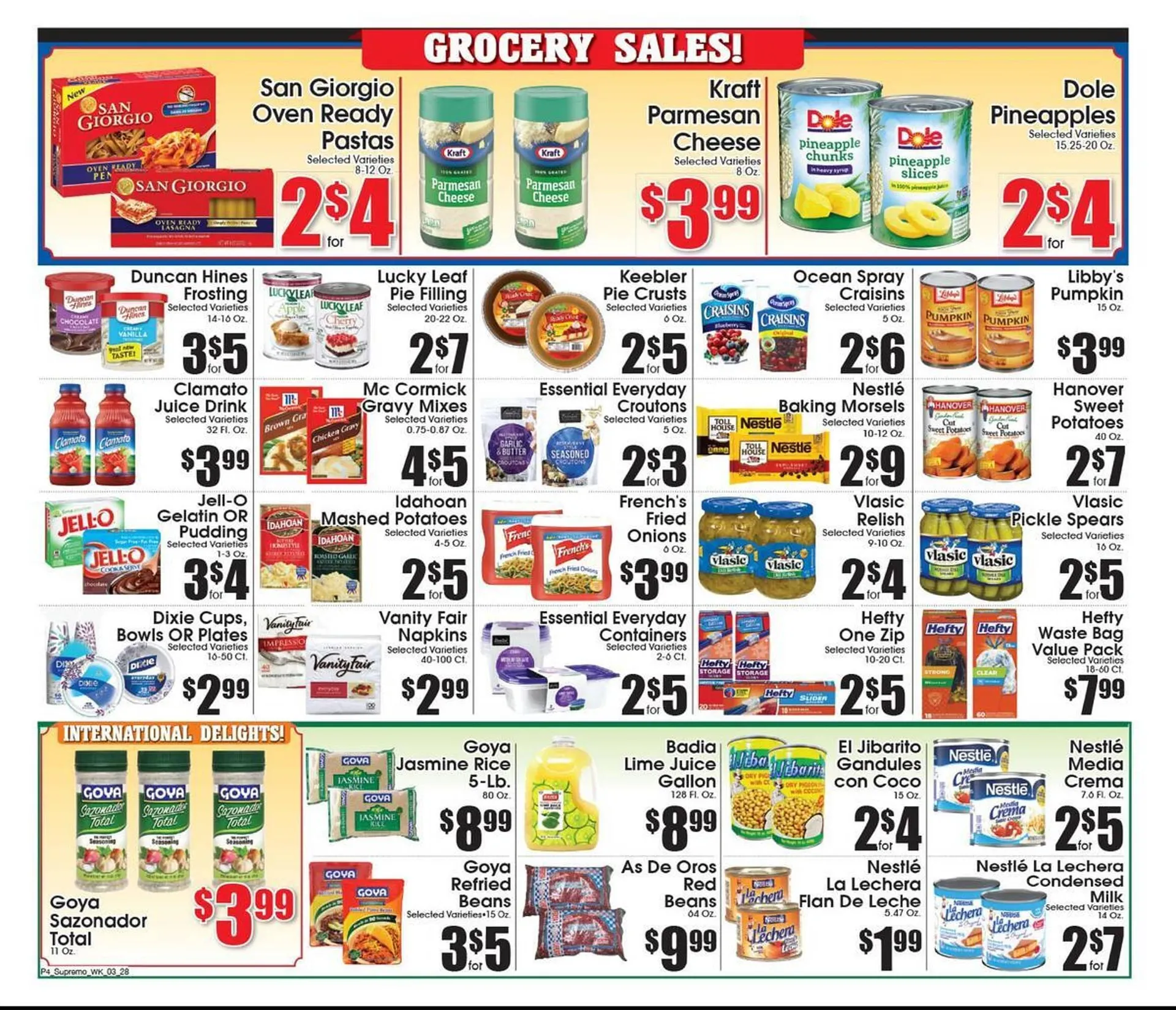 Weekly ad Supremo Foods Inc weekly ad from March 28 to April 3 2026 - Page 4