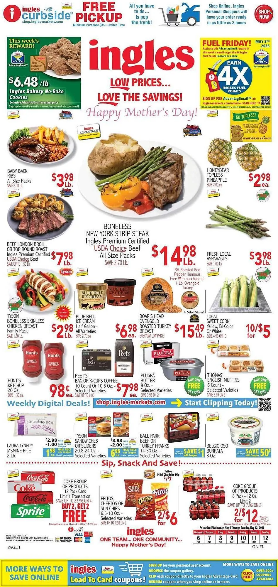 Weekly ad Ingles Markets weekly ad from May 7 to May 8 2026 - Page 1