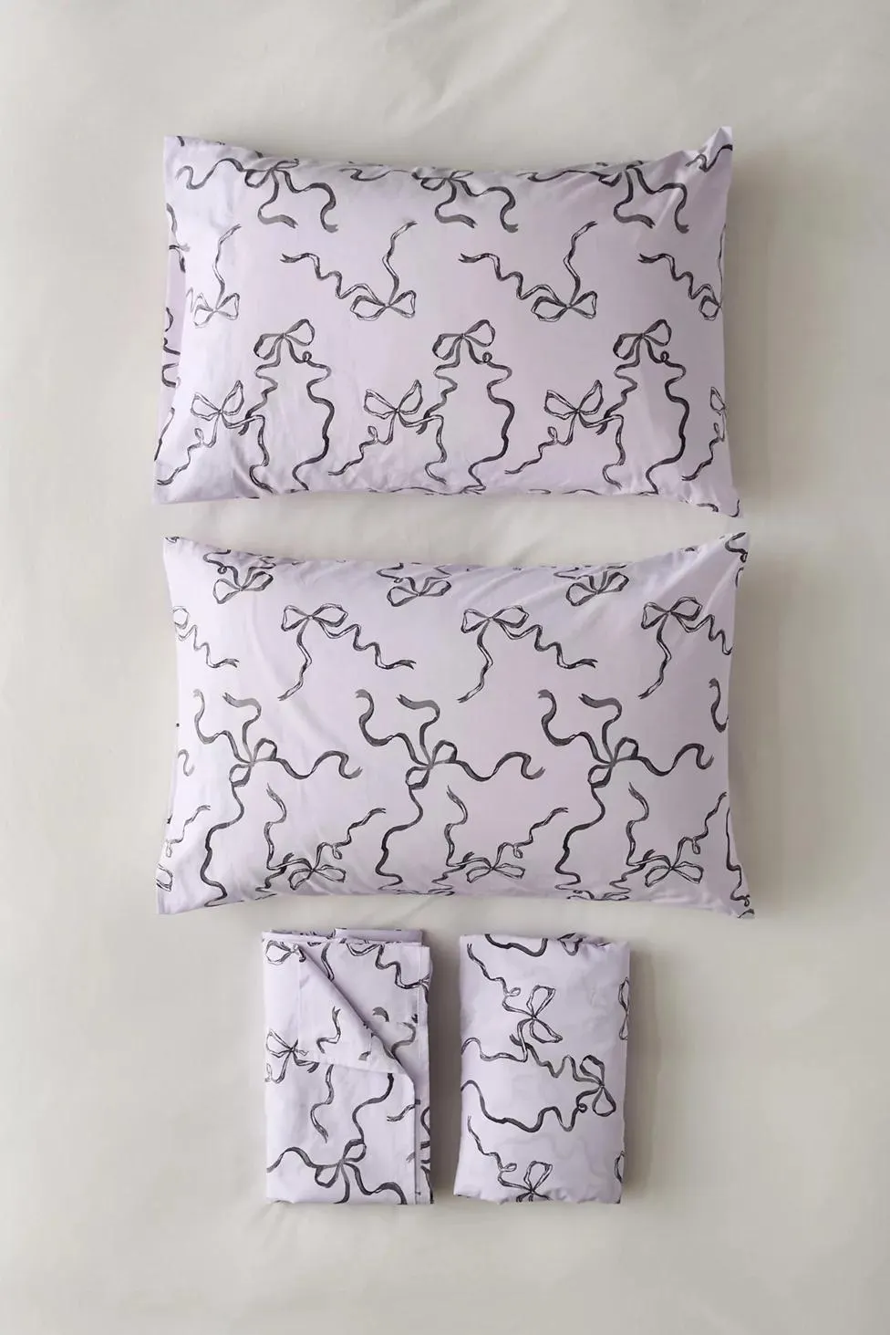 Painted Bows Printed Sheet Set