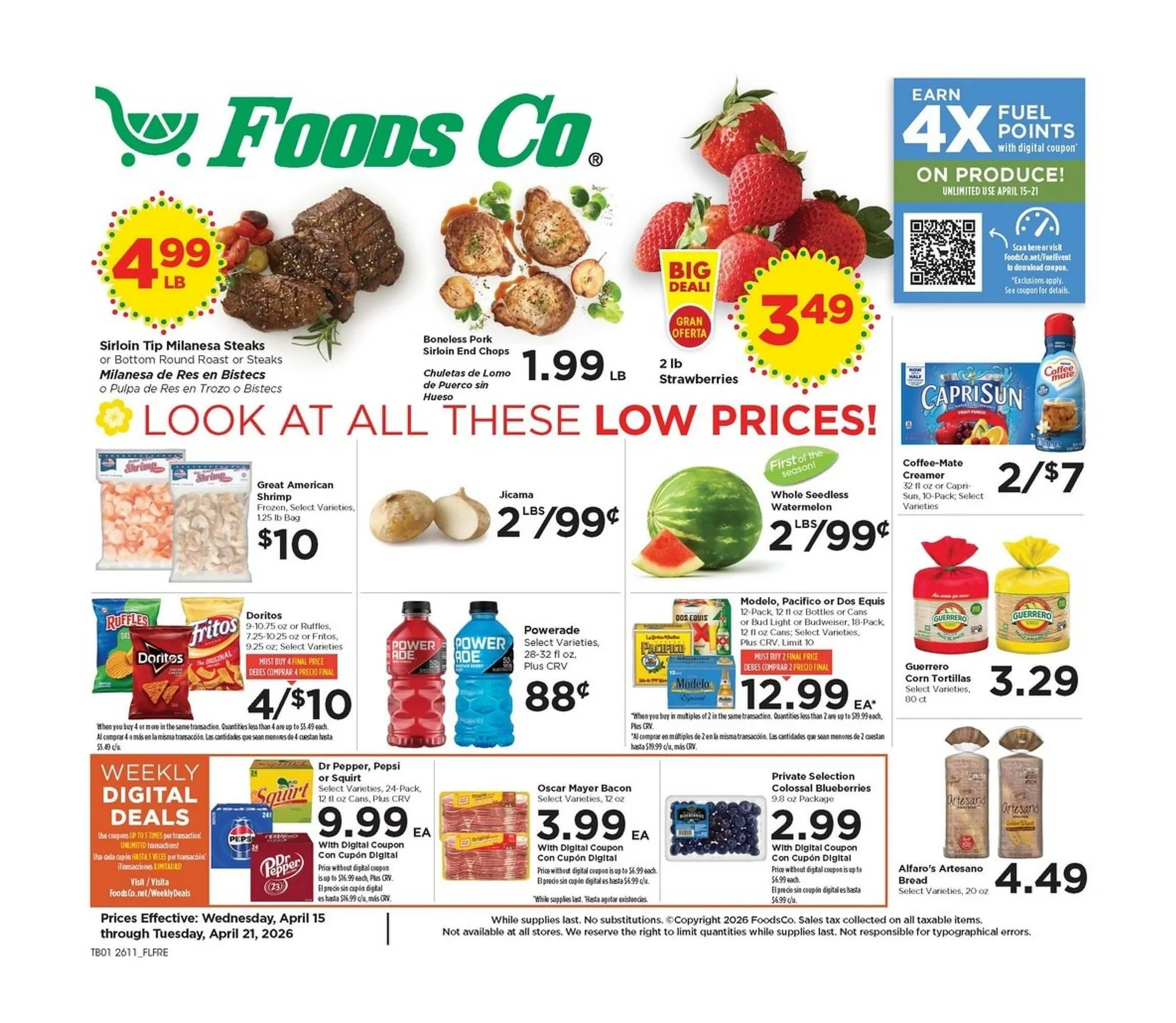 Foods Co weekly ad - 1