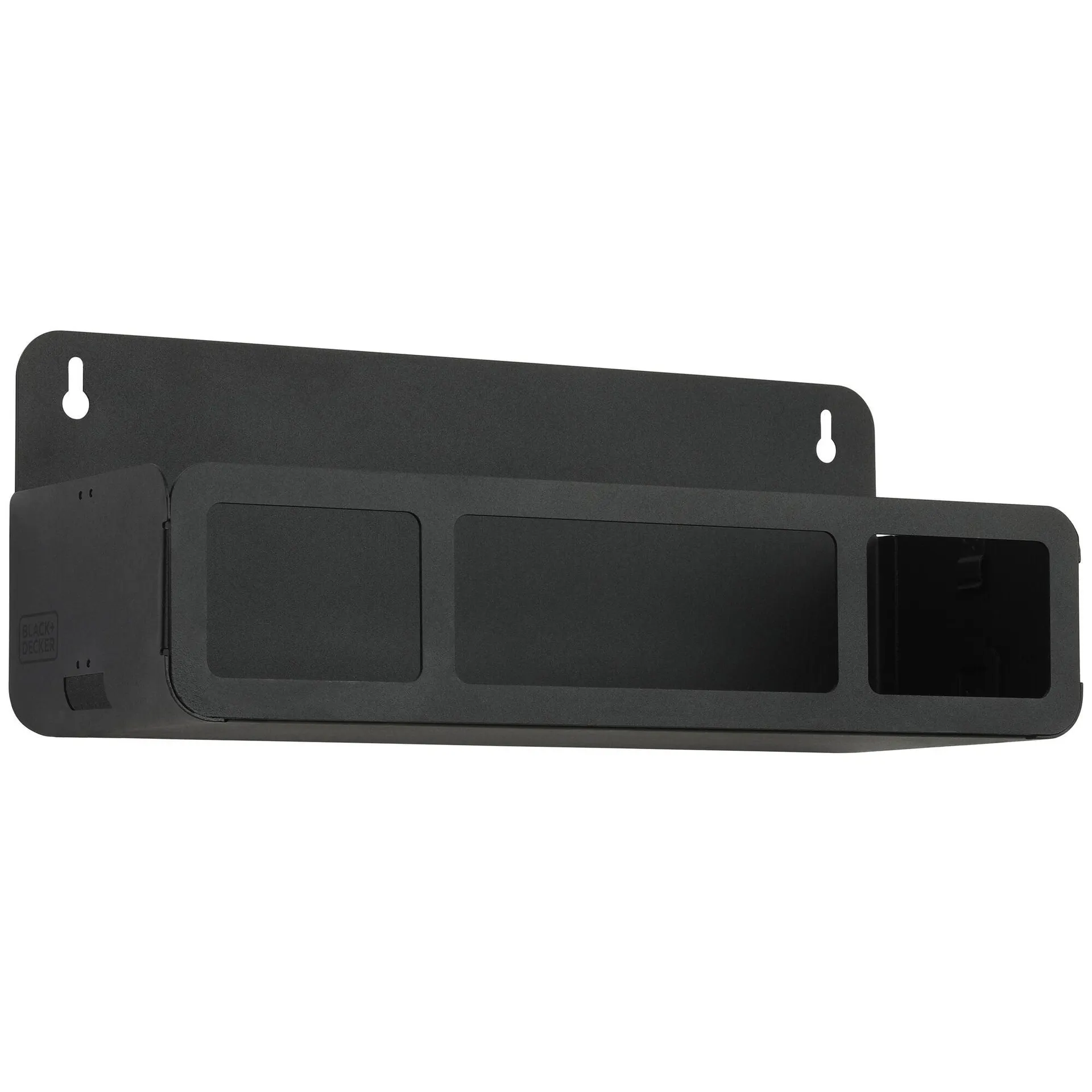 Black Hanging / Magnetic Rack System-Shelf W/Brackets