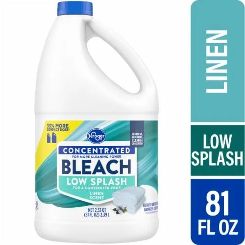 Kroger® Low Splash Linen Scent Concentrated Bleach