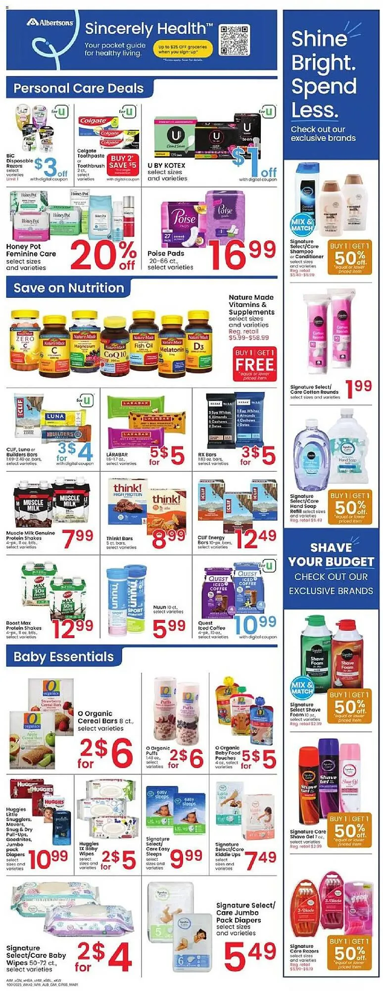 Weekly ad Albertsons weekly ad from October 1 to October 7 2025 - Page 6