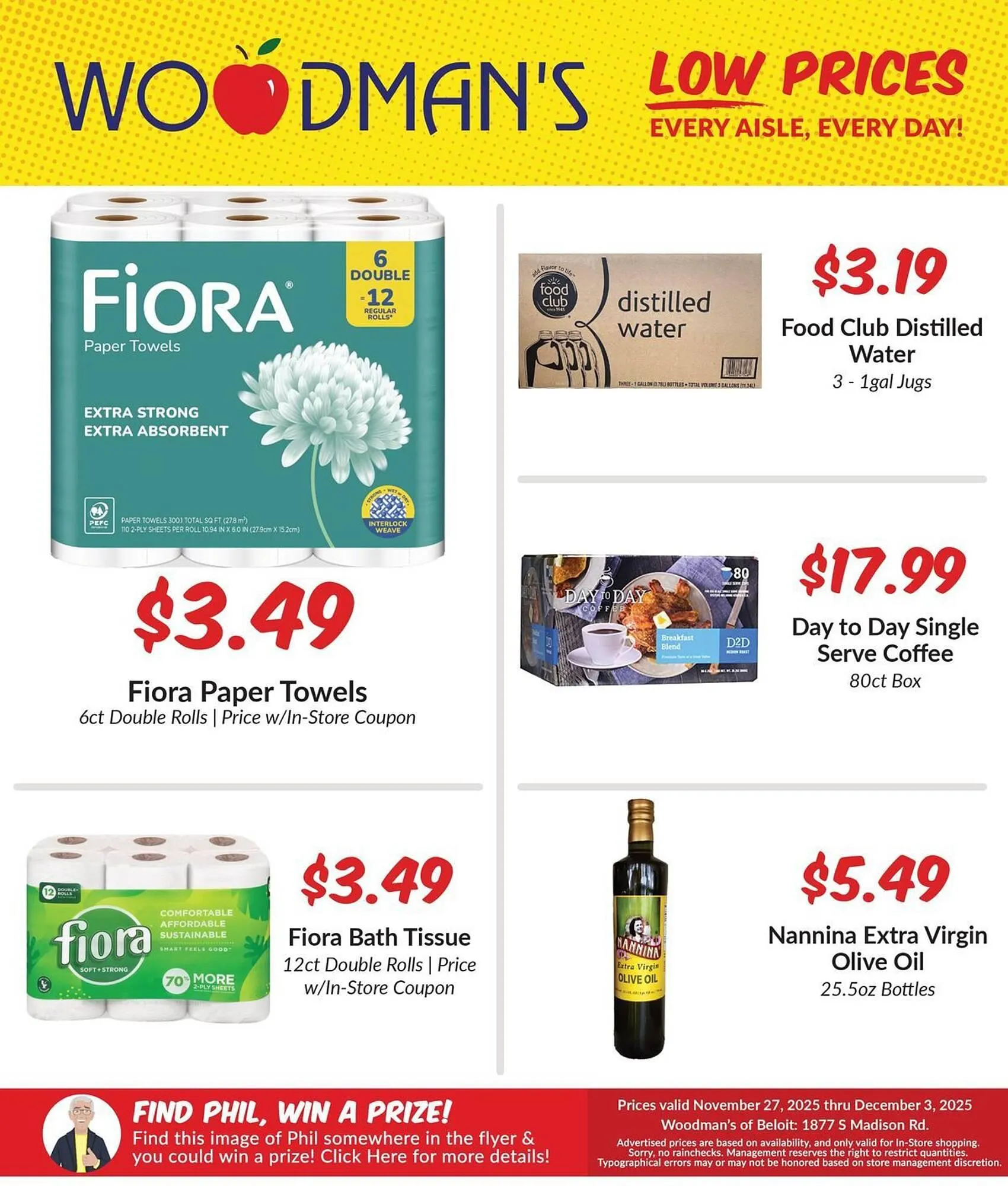 Woodmans weekly ad - 1