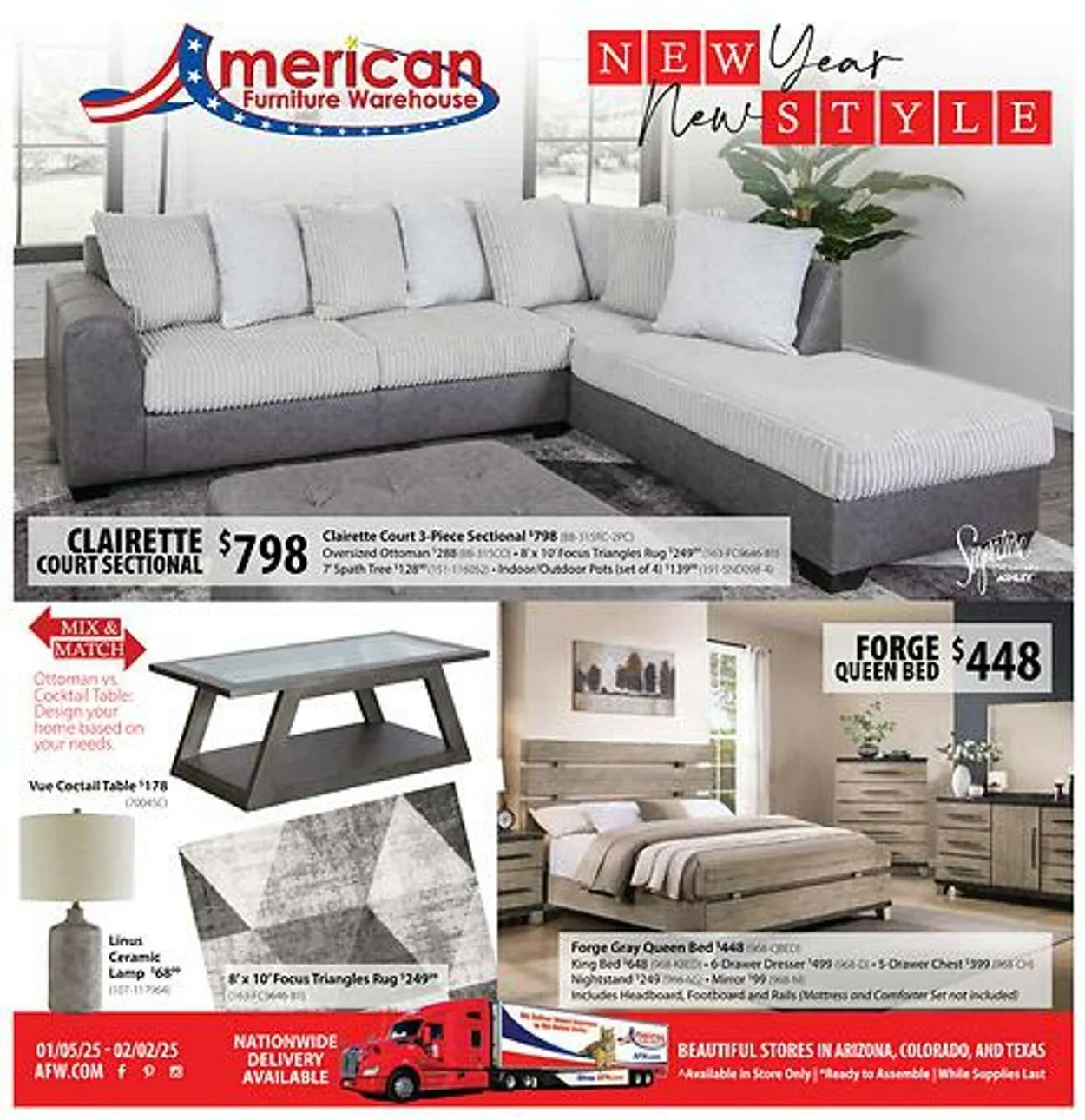American Furniture Warehouse Current weekly ad - 1