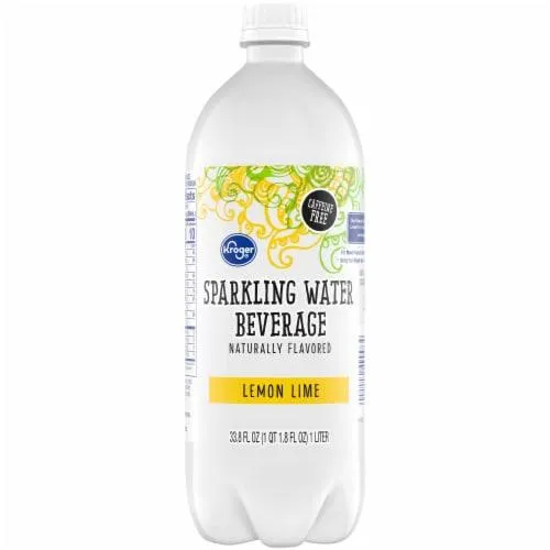 Kroger® Lemon Lime Flavored Sparkling Bottled Water