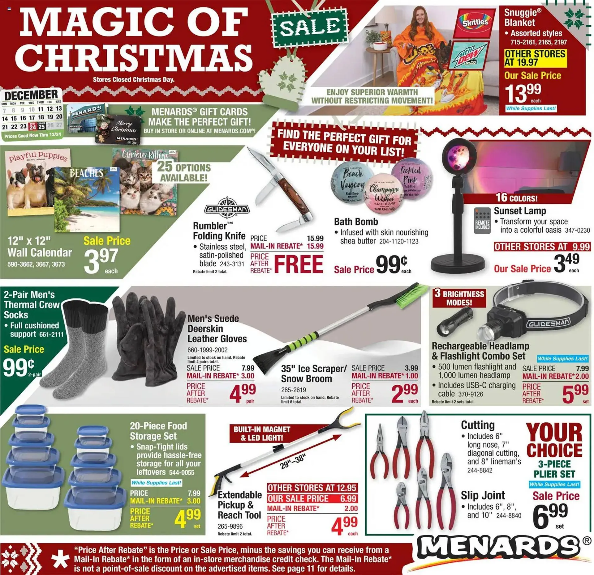 Weekly ad Menards weekly ad from December 10 to December 25 2025 - Page 1