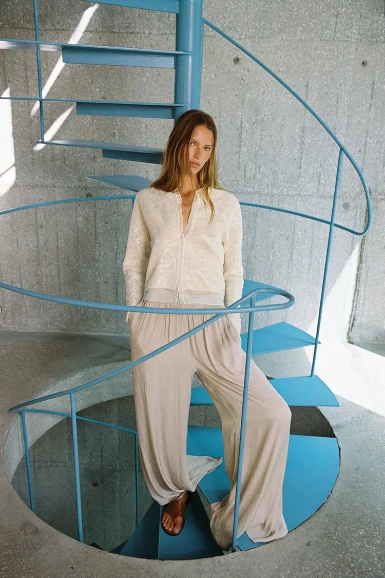 JACQUARD KNIT JACKET