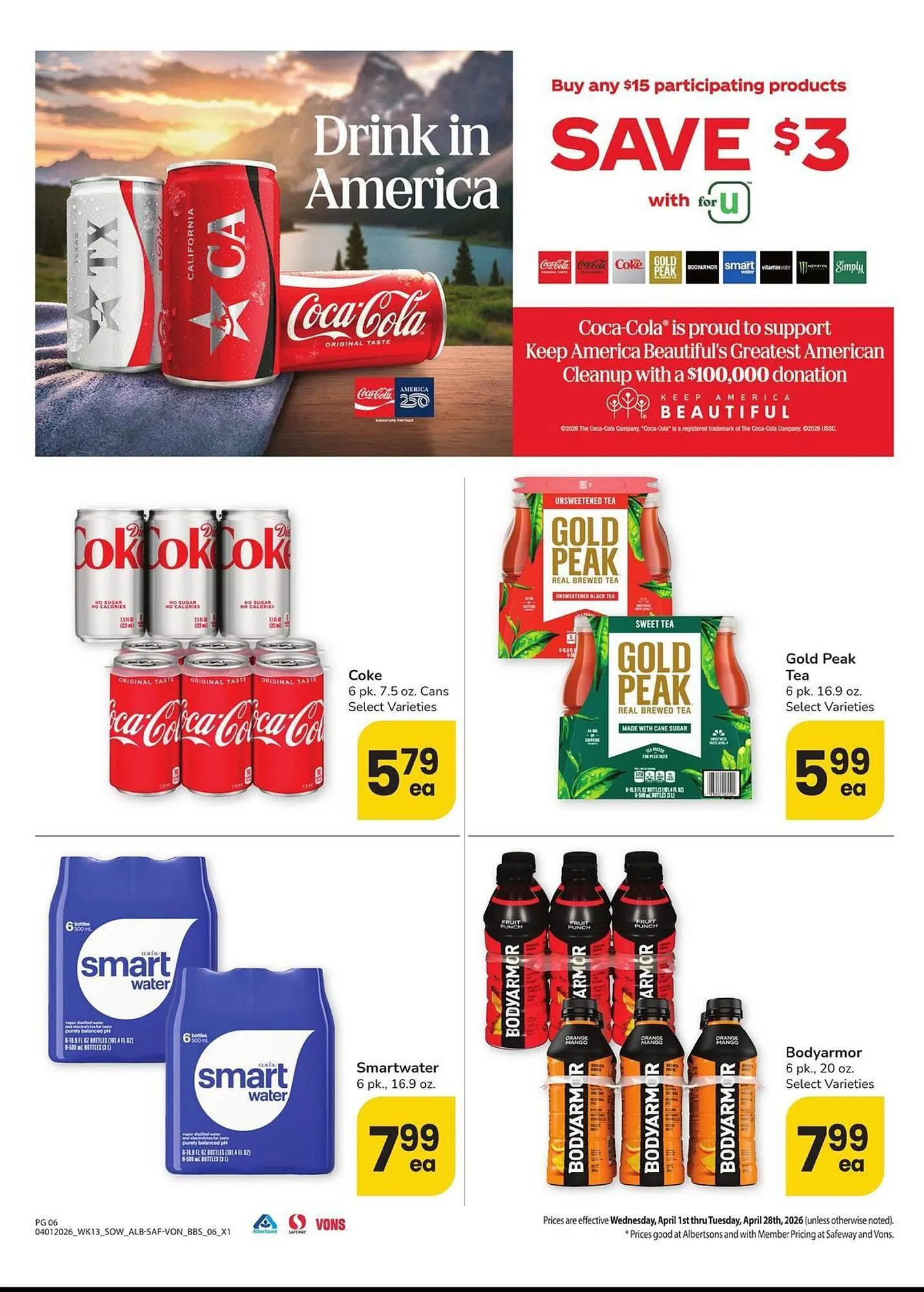 Weekly ad Safeway weekly ad from April 1 to April 28 2026 - Page 6