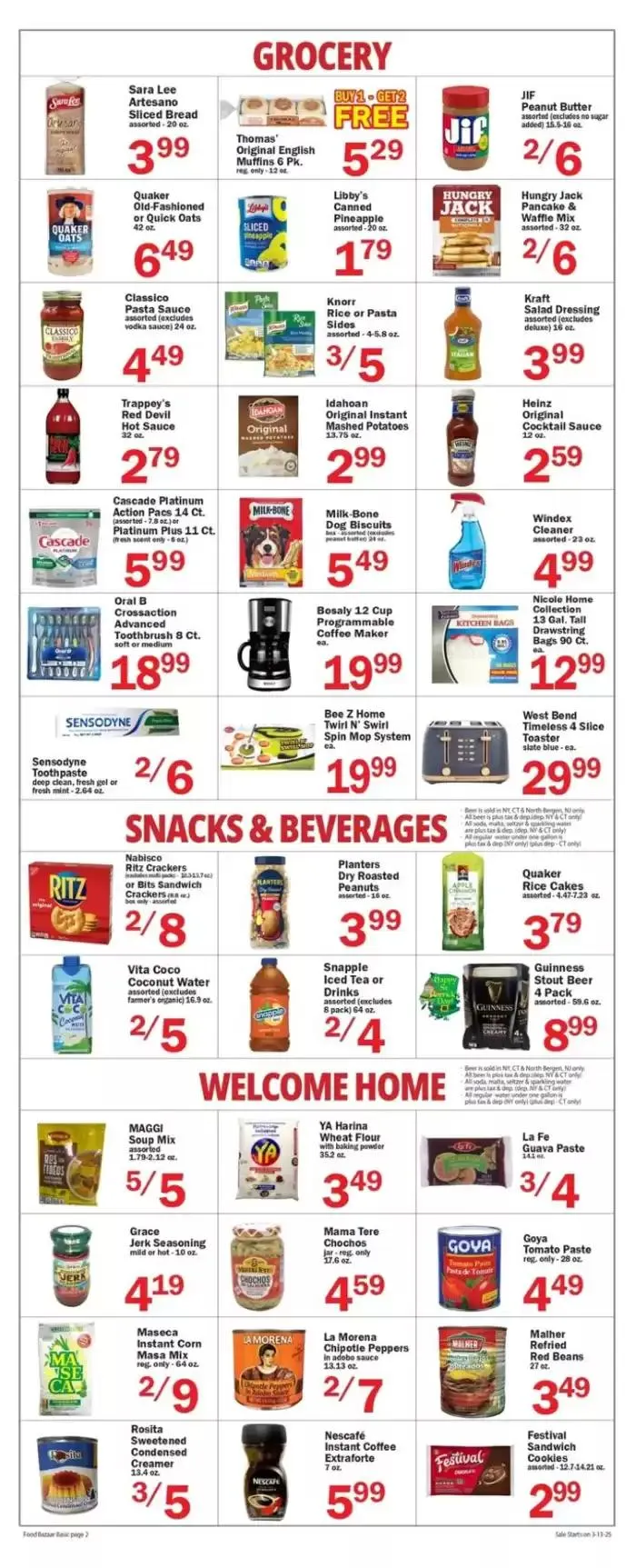Weekly ad Food Bazaar weekly ad from March 13 to March 19 2025 - Page 2