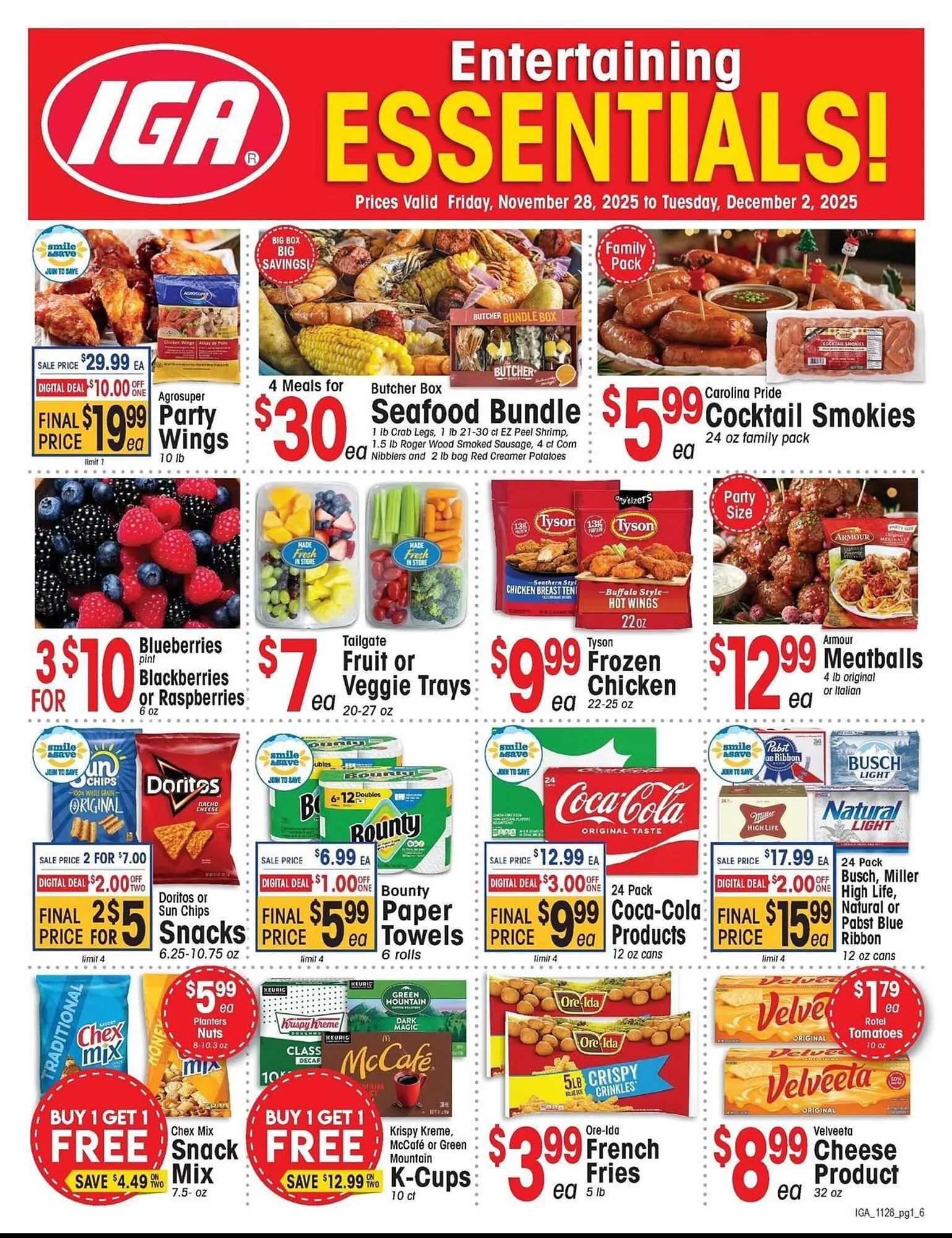 IGA weekly ad - 1