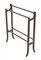 Antique Arts & Crafts Oak Towel Rail Stand, 1900