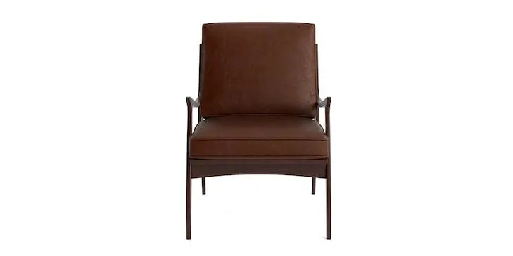 Serena Leather Accent Chair