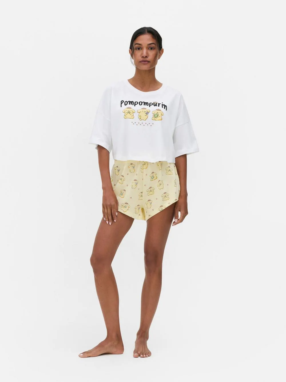 Pompompurin Shorts Pajamas