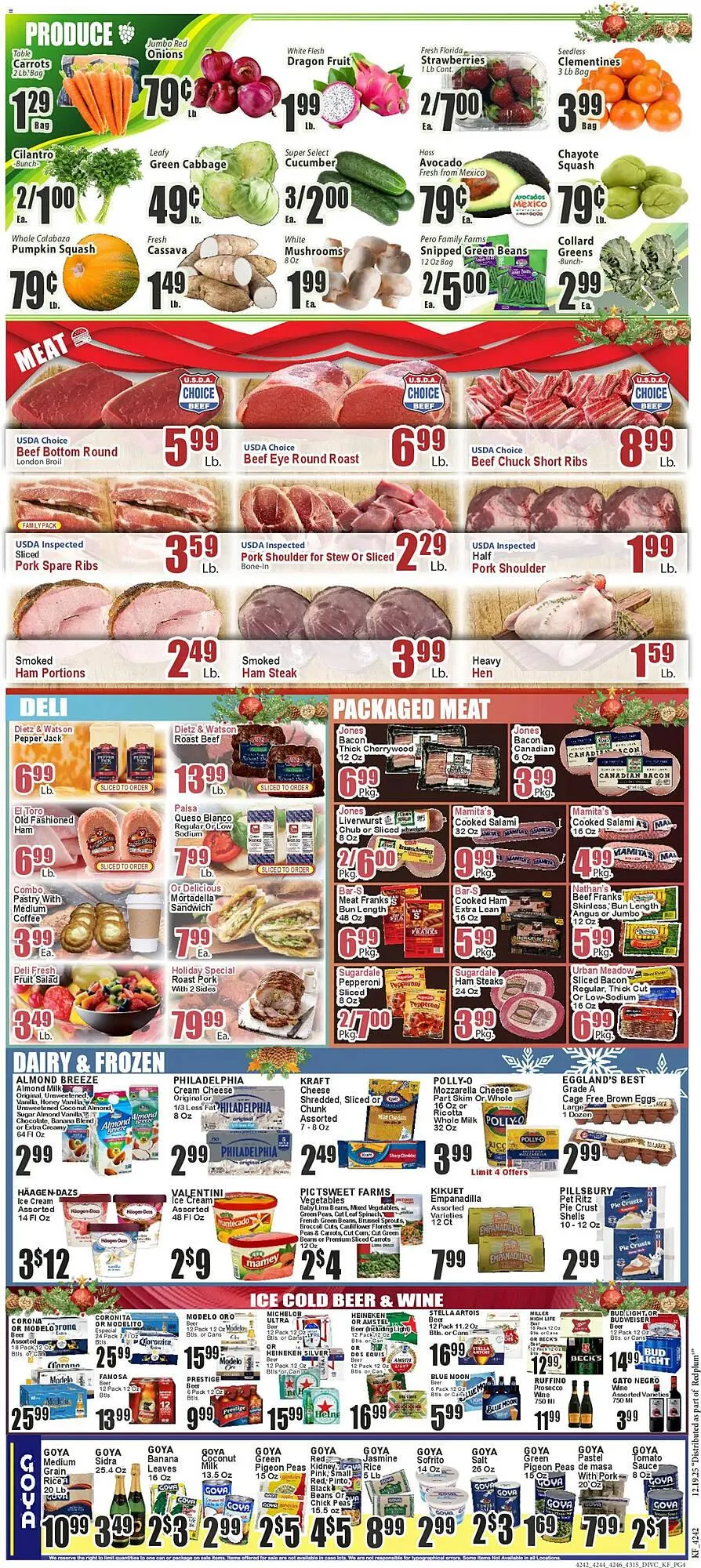 Weekly ad Food Universe circular from December 19 to December 26 2025 - Page 4