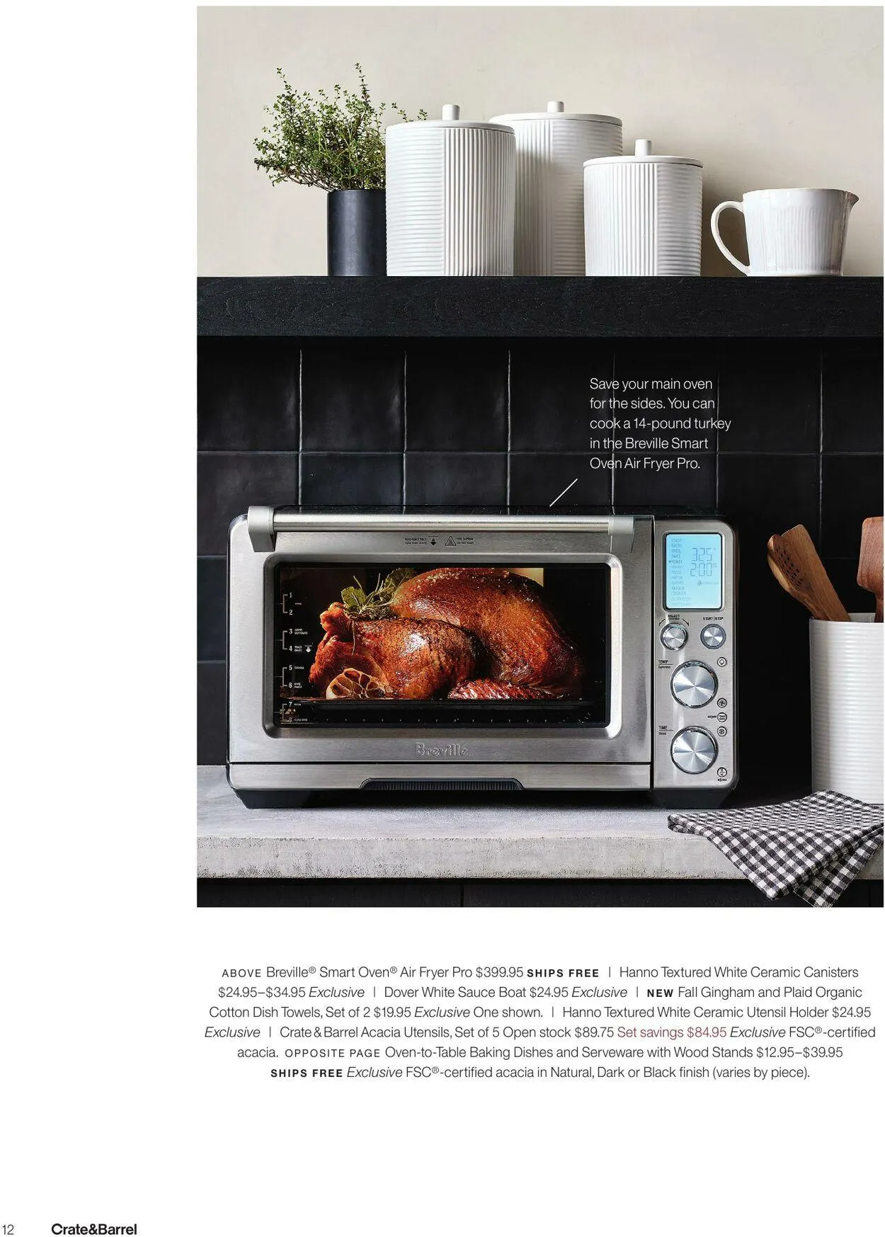 Weekly ad Crate & Barrel from November 4 to January 1 2025 - Page 12
