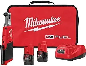 Milwaukee M12 FUEL 3/8" High Speed Cordless Ratchet Kit