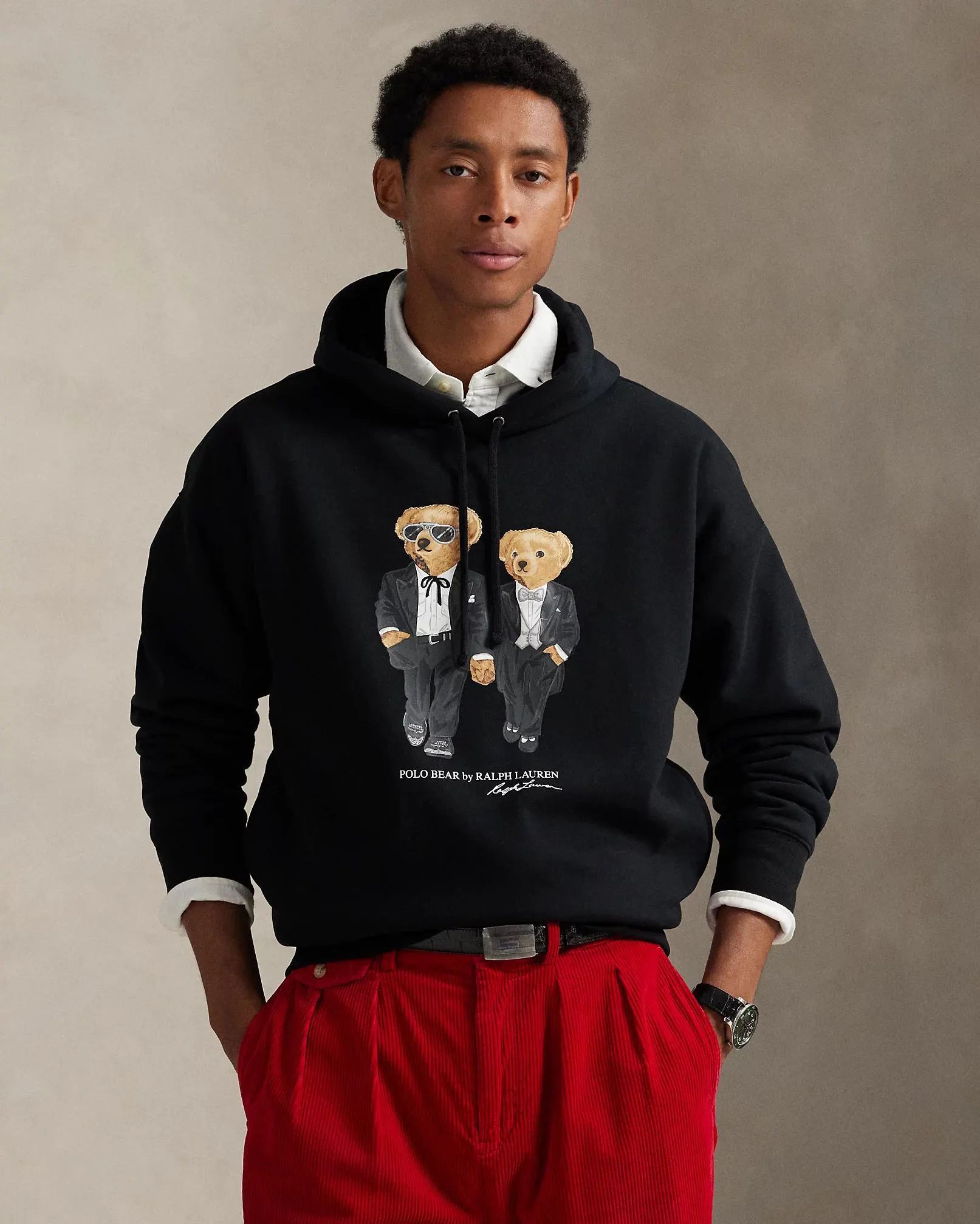 The Ralph & Ricky Tuxedo Bear Hoodie