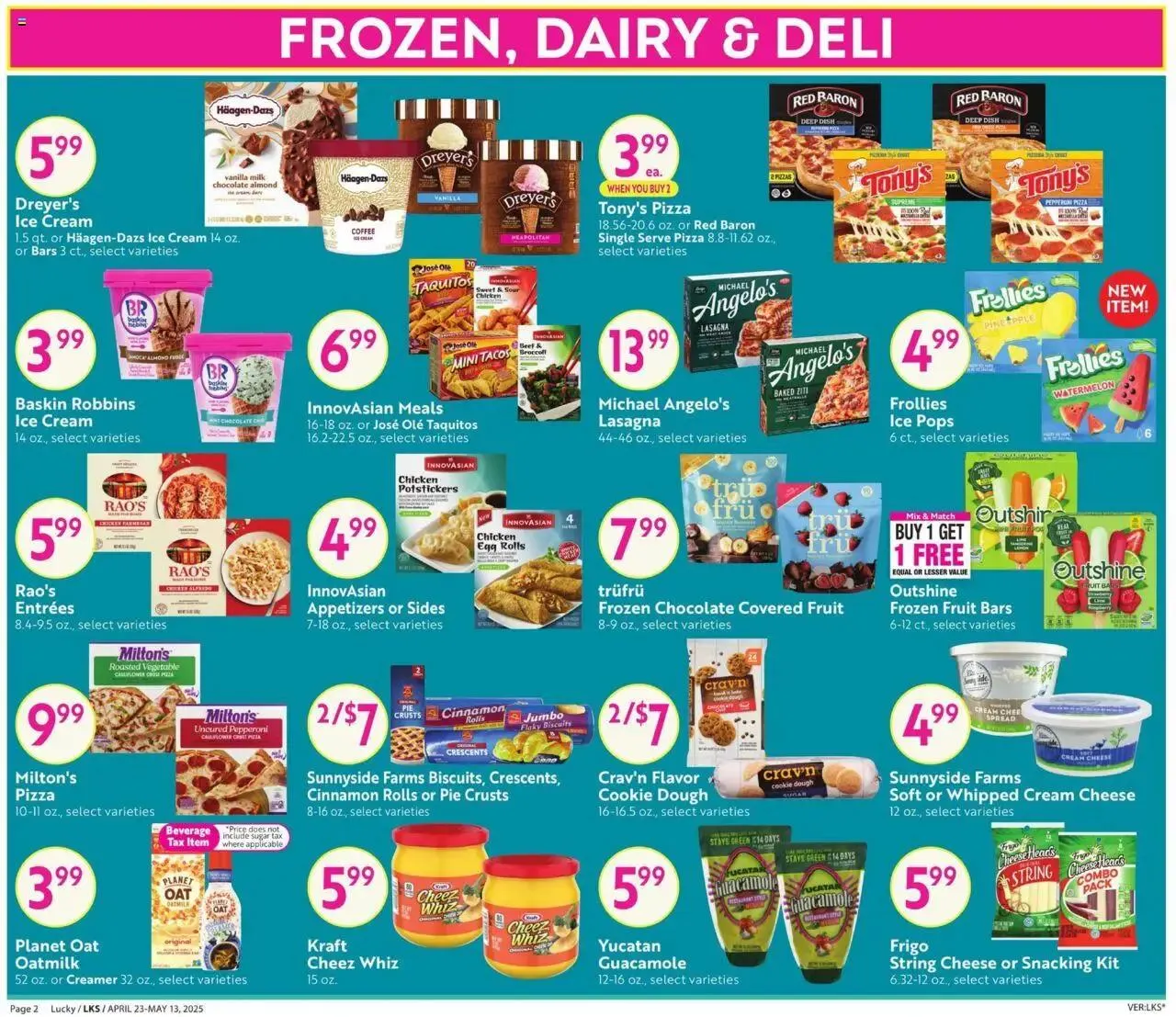 Weekly ad Lucky Supermarkets Big Monthly Deals from April 23 to May 13 2025 - Page 2