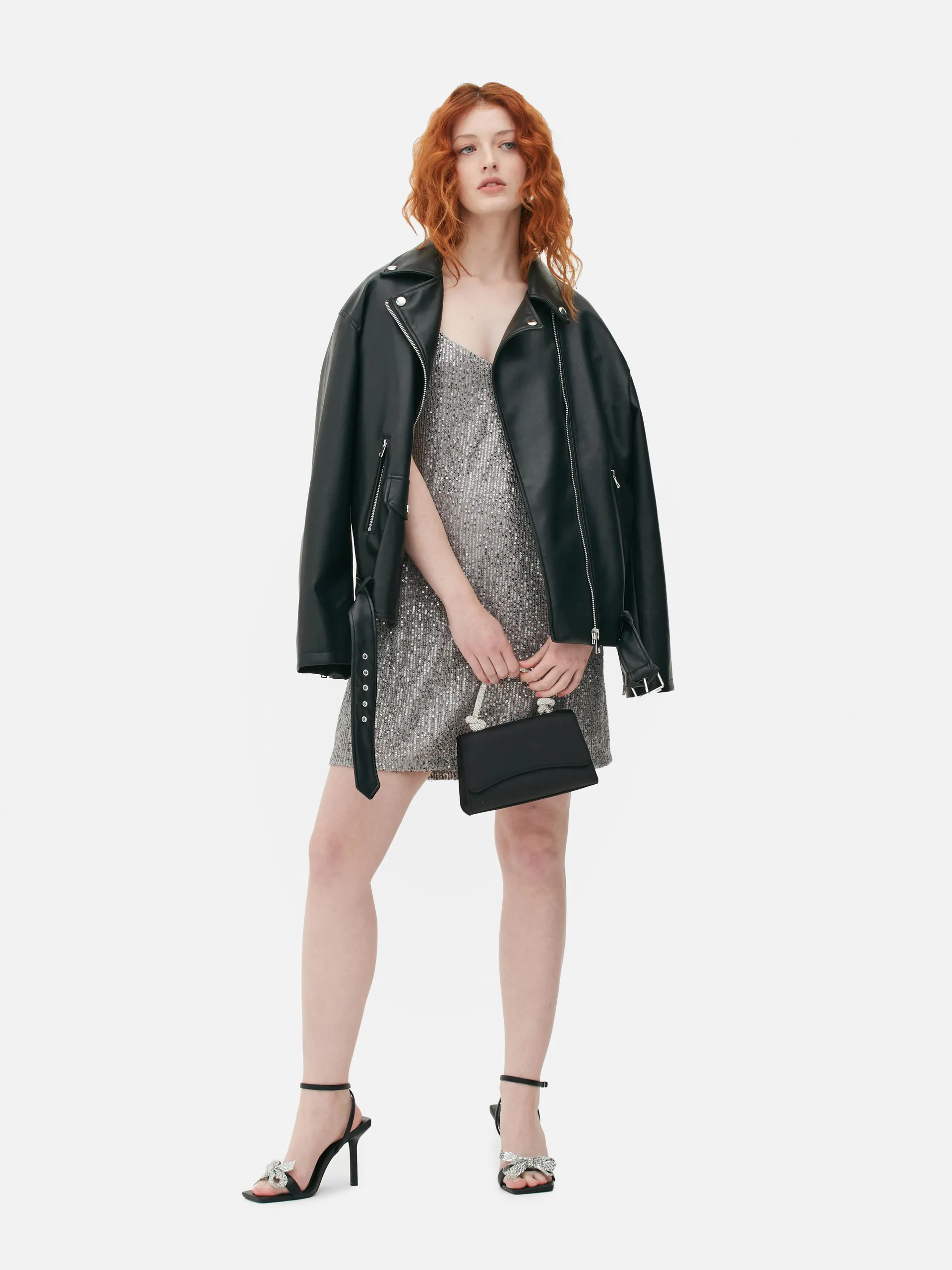 Vestido mini lantejoulas