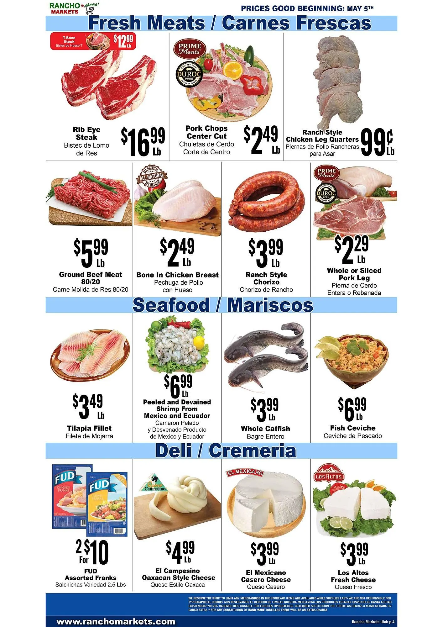 Weekly ad Rancho Markets weekly ad from May 5 to May 11 2026 - Page 4