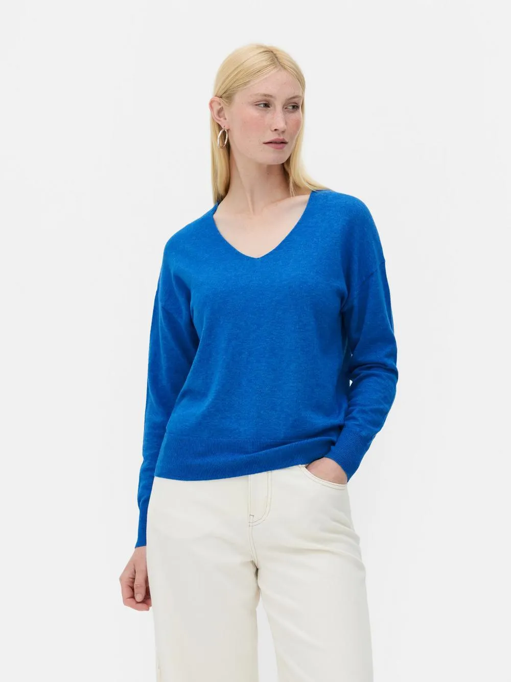 Soft V-Neck Jumper