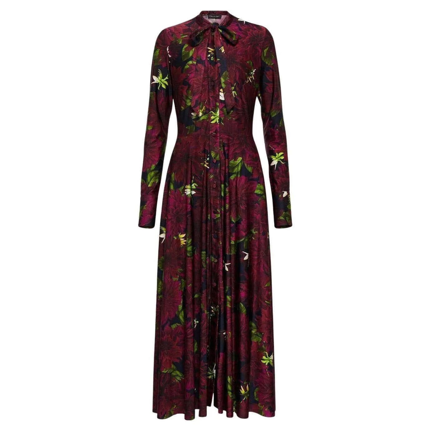 New With Tags Oscar De La Renta The Dahlia Dress