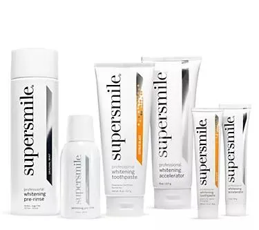 Supersmile Teeth Whitening Home & Away 6-Piece System Auto-Delivery