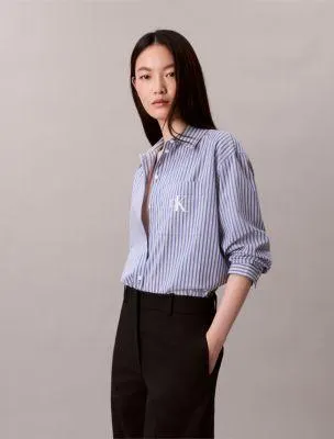 Yarn-Dyed Stripe Button-Down Shirt