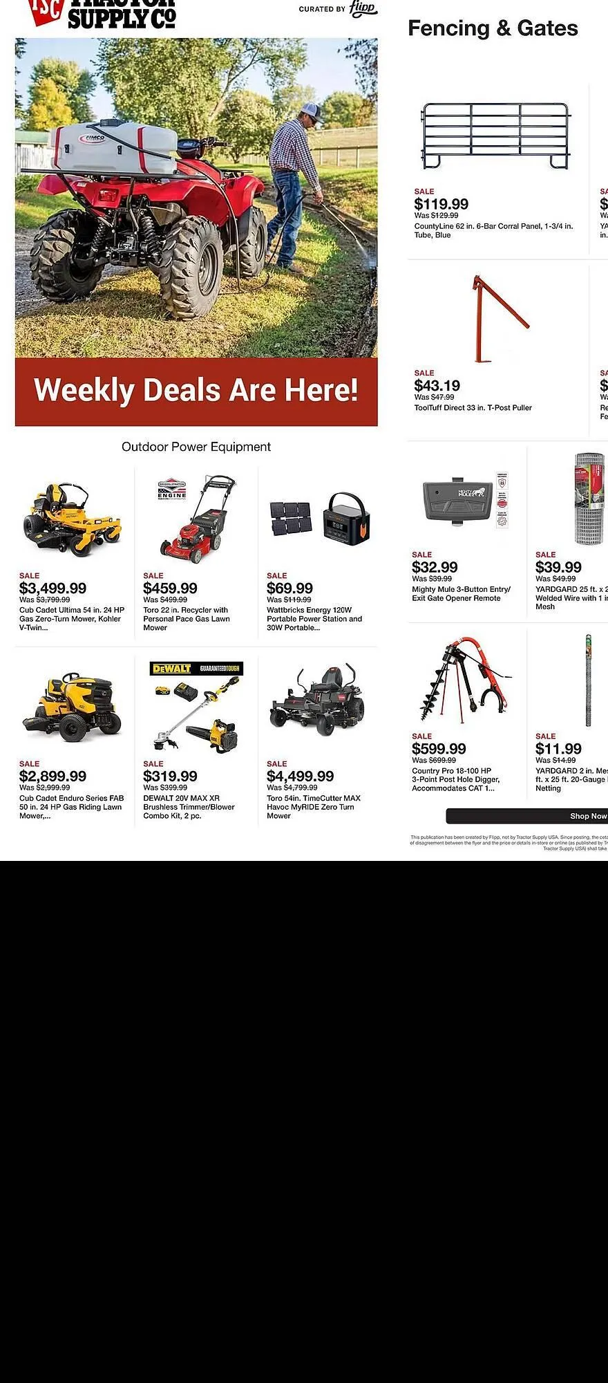 Weekly ad Tractor Supply Company weekly ad from May 5 to May 11 2026 - Page 1