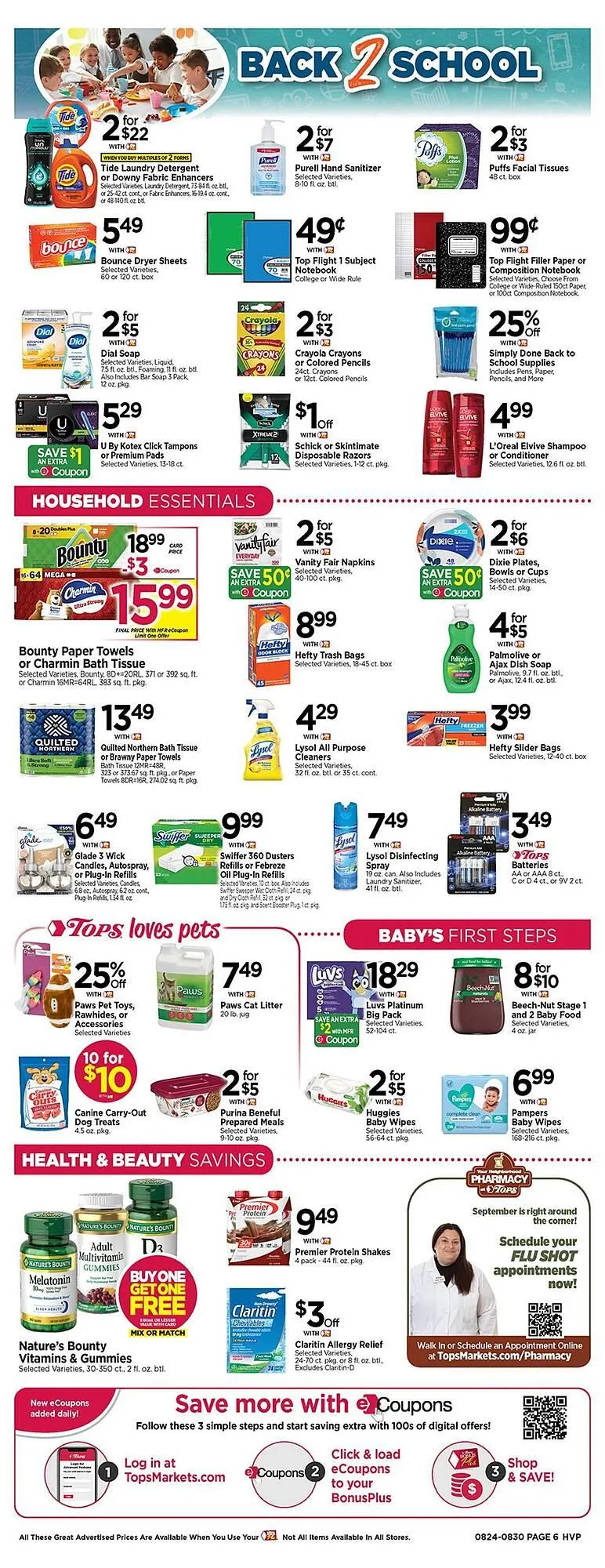Weekly ad Tops Weekly Ad from August 24 to August 30 2025 - Page 6