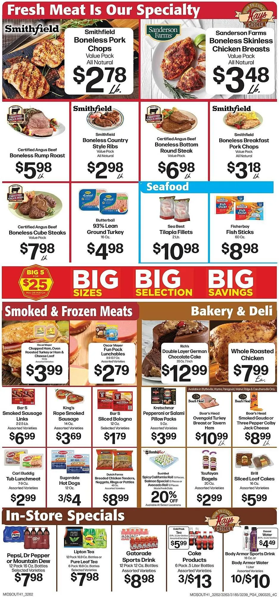Weekly ad Hays Supermarket weekly ad from September 3 to September 10 2025 - Page 6