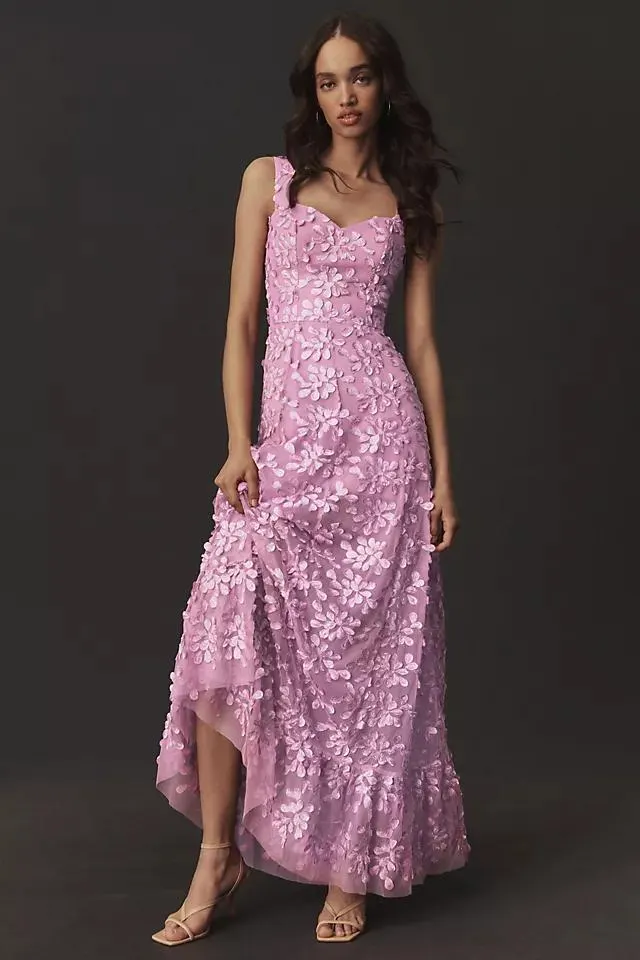 Dress The Population Anabel Sleeveless Maxi Dress