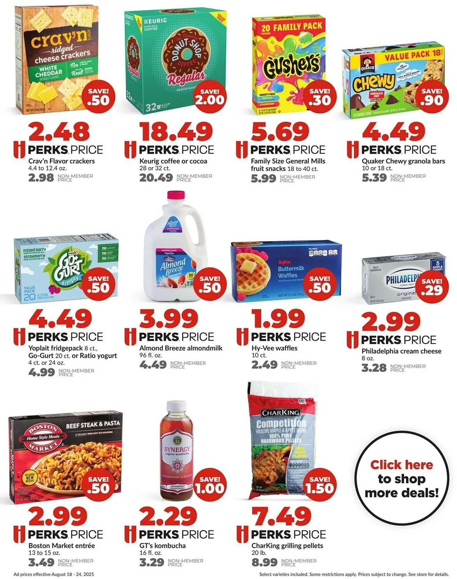 Weekly ad Hy-Vee Weekly Ad from August 18 to August 24 2025 - Page 4
