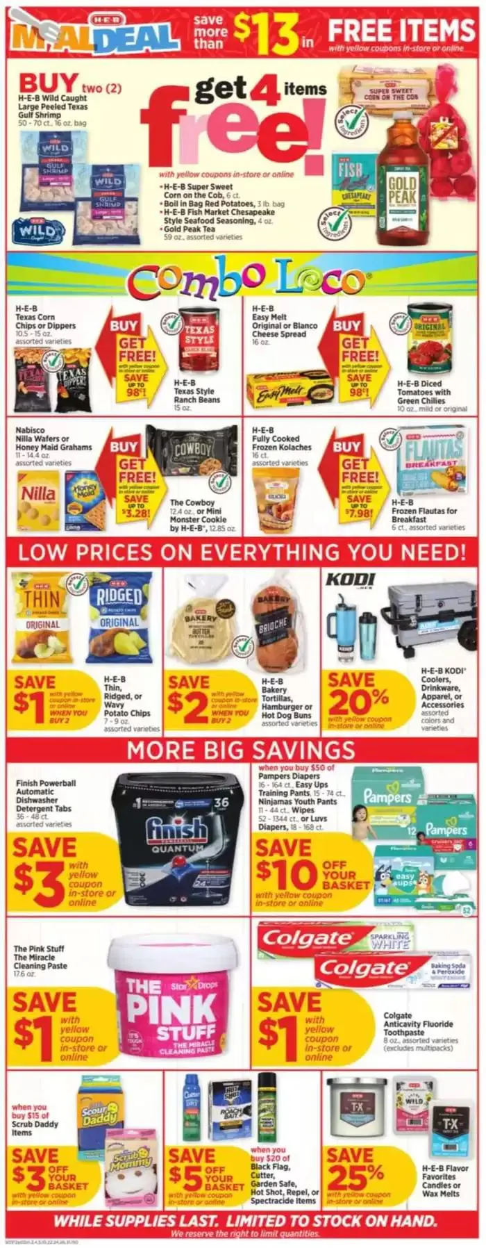Weekly ad Weekly Ads H-E-B from March 12 to March 18 2025 - Page 2