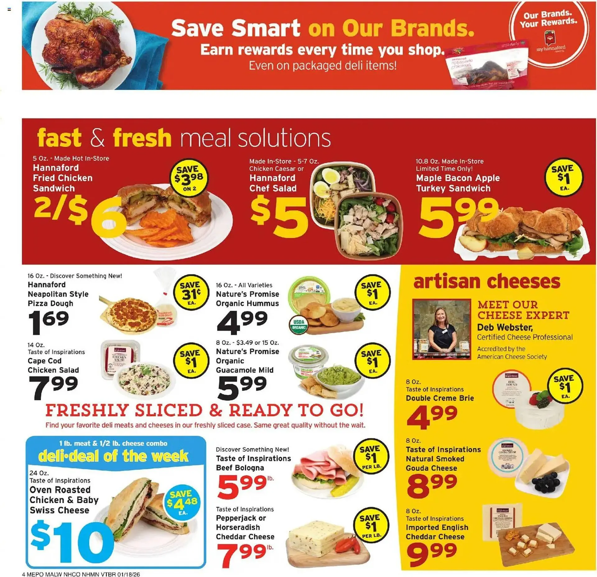 Weekly ad Hannaford flyer from January 18 to January 25 2026 - Page 4