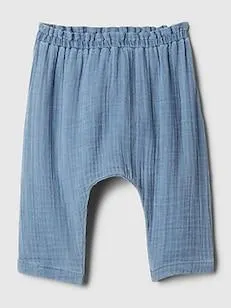 Baby Crinkle Gauze Loose Pants