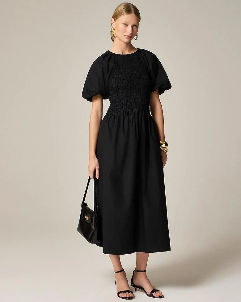 Meadow dress in cotton poplin