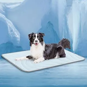 Cozyide Dog Cooling Mat, Medium Cooling Mat for Dogs, Reversible Pad for Pet, 36" L x 23" W,Blue