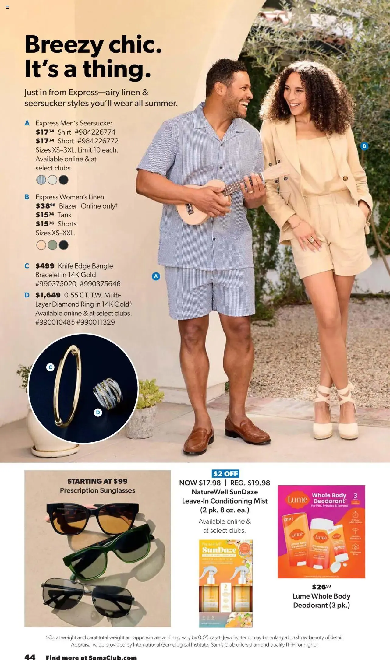Weekly ad Sam's Club Savings Book May 2025 from April 30 to June 1 2025 - Page 44