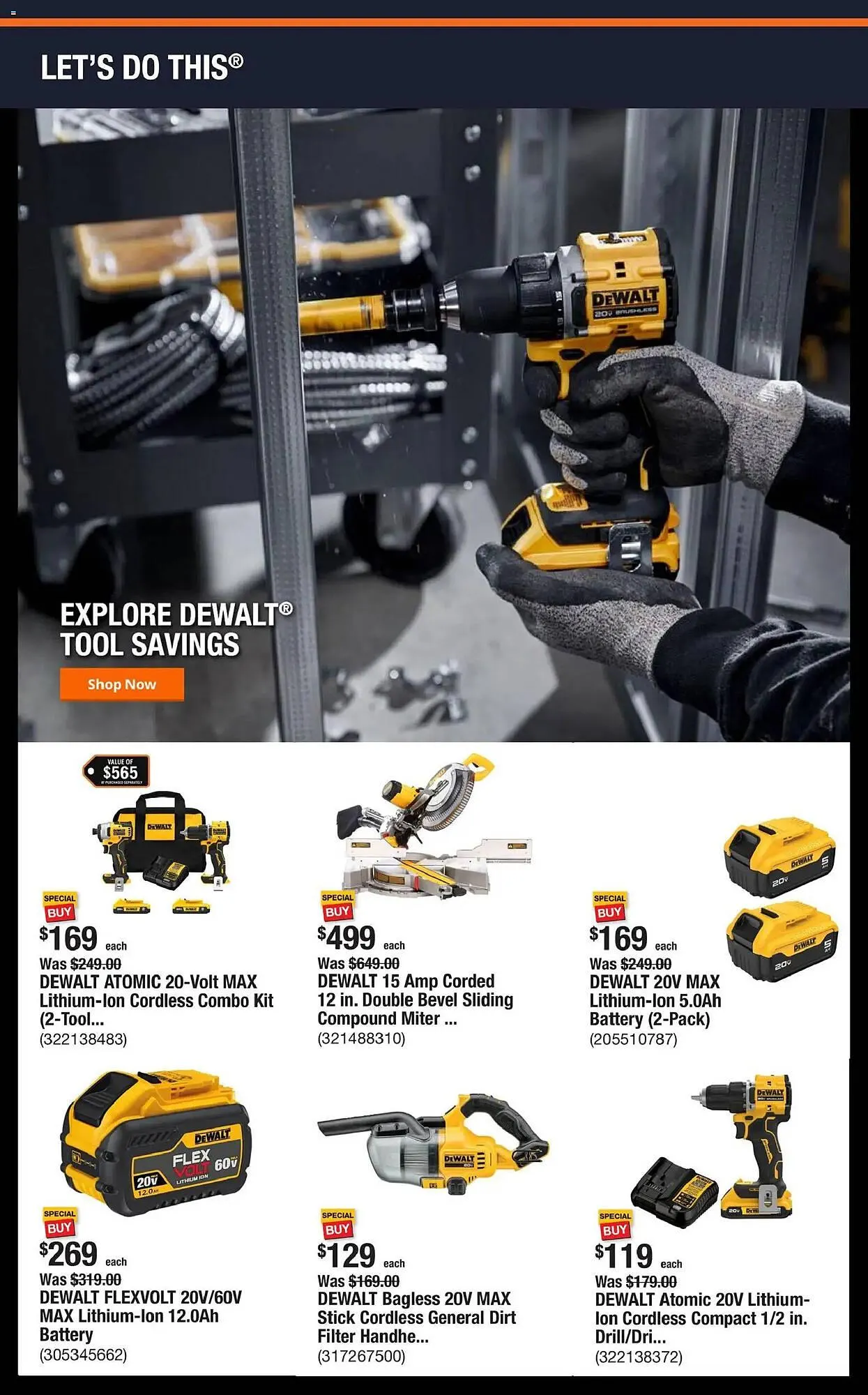 Weekly ad The Home Depot flyer from January 5 to January 13 2026 - Page 3