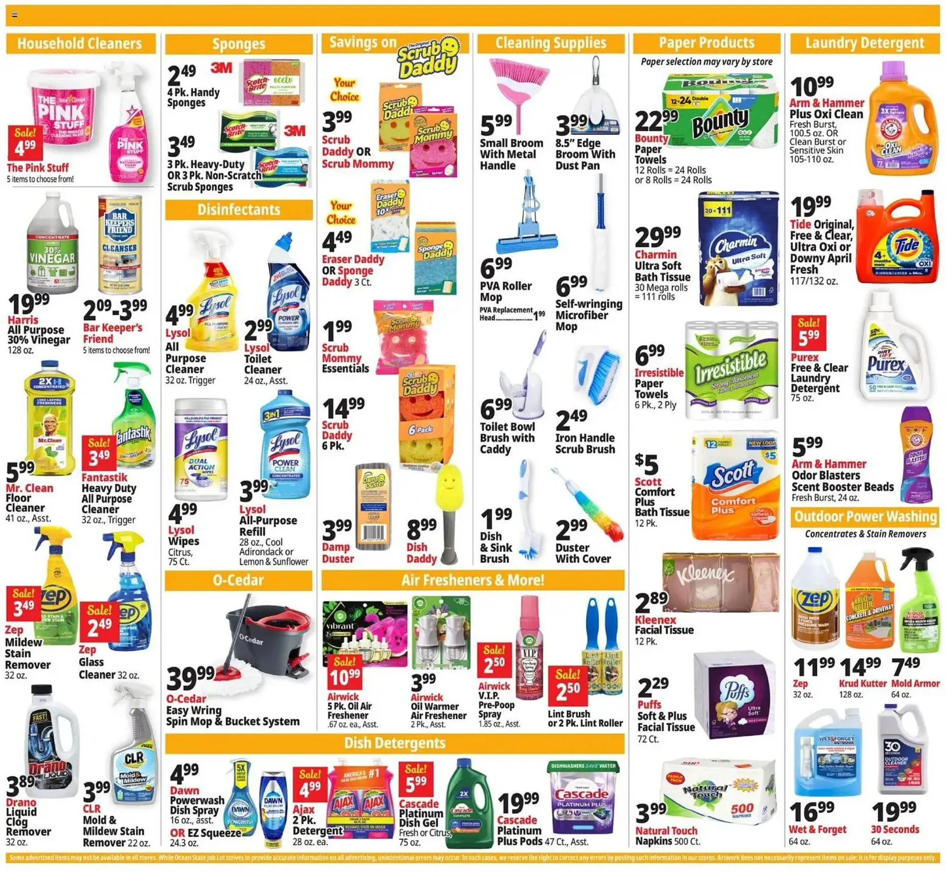 Weekly ad Ocean State Job Lot flyer from March 26 to April 1 2026 - Page 19