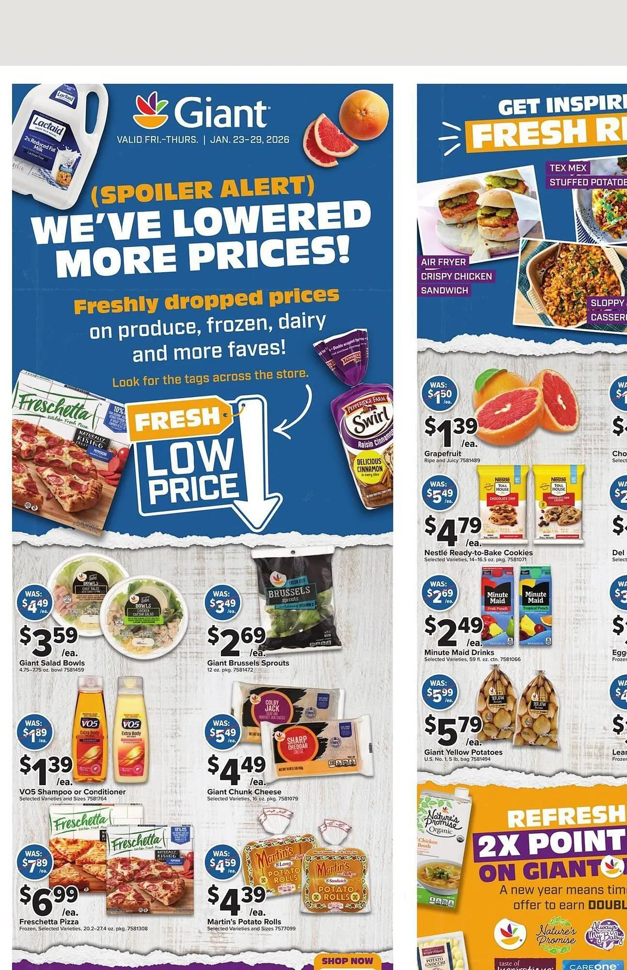 Giant Food weekly ad - 1