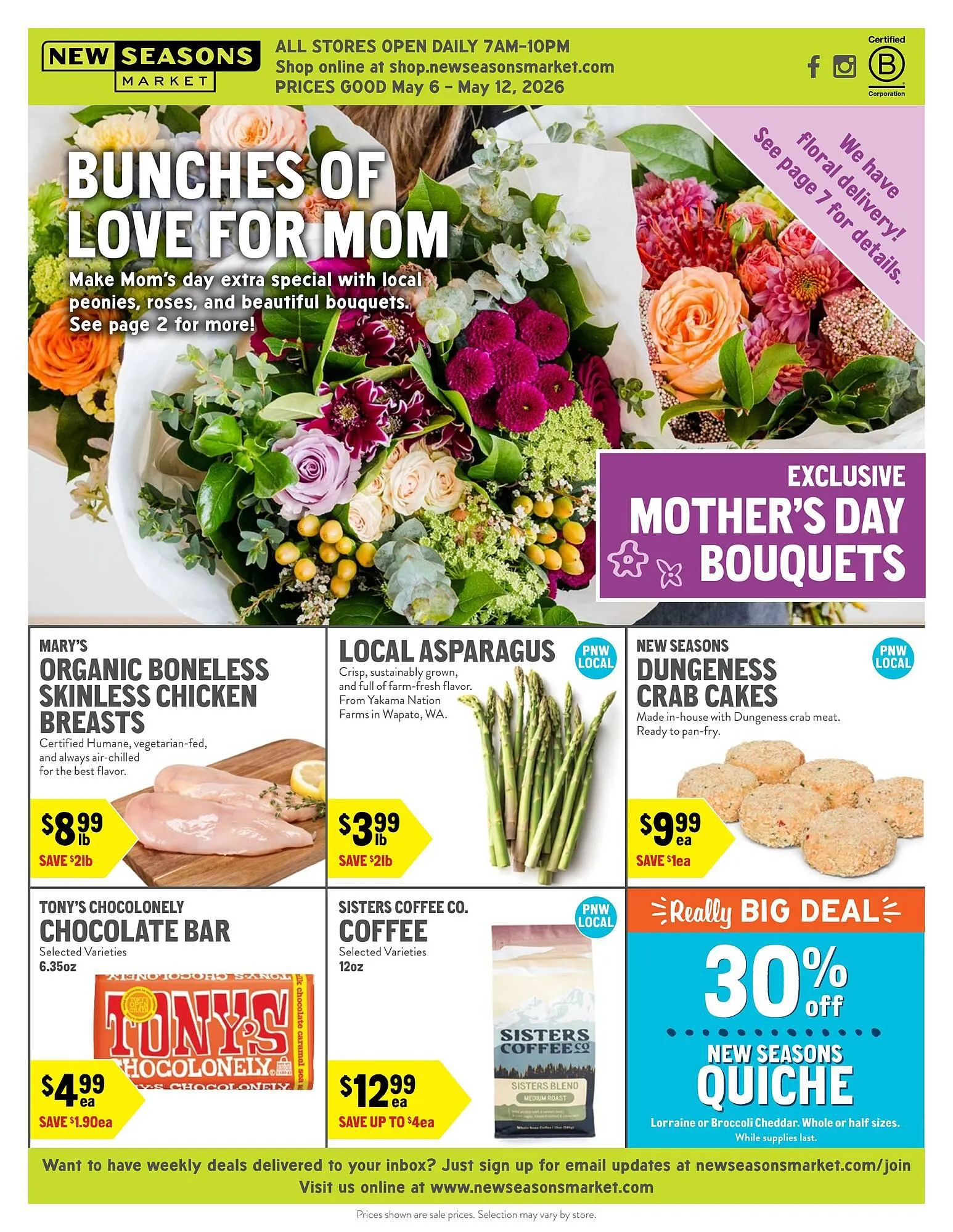 Weekly ad New Seasons Market weekly ad from May 6 to May 12 2026 - Page 1