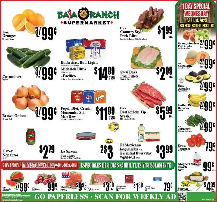 Baja Ranch weekly ad - 1
