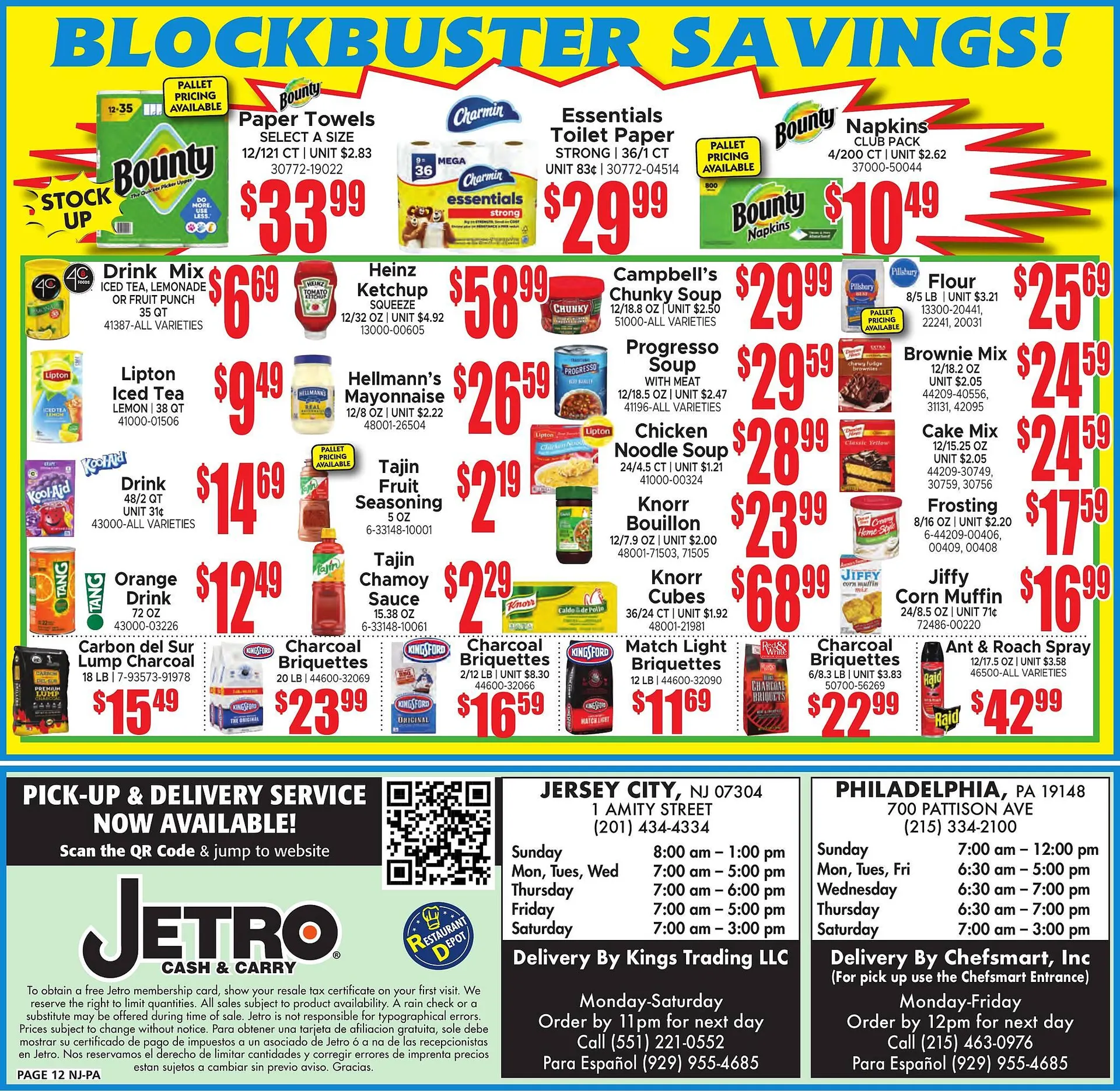 Weekly promotion Jetro flyer spanning from September 3 to September 18 2025 - Page 12 for Catalogue 365