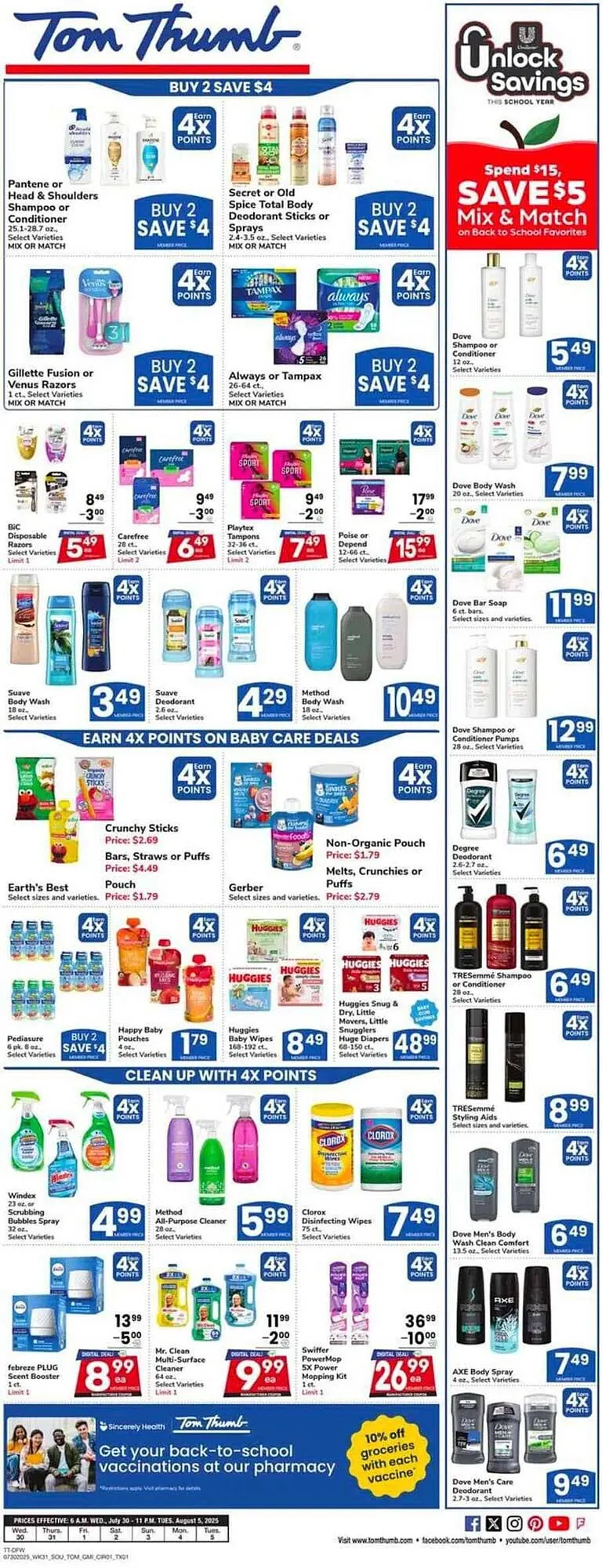 Weekly ad Tom Thumb Weekly Ad from July 30 to August 5 2025 - Page 5